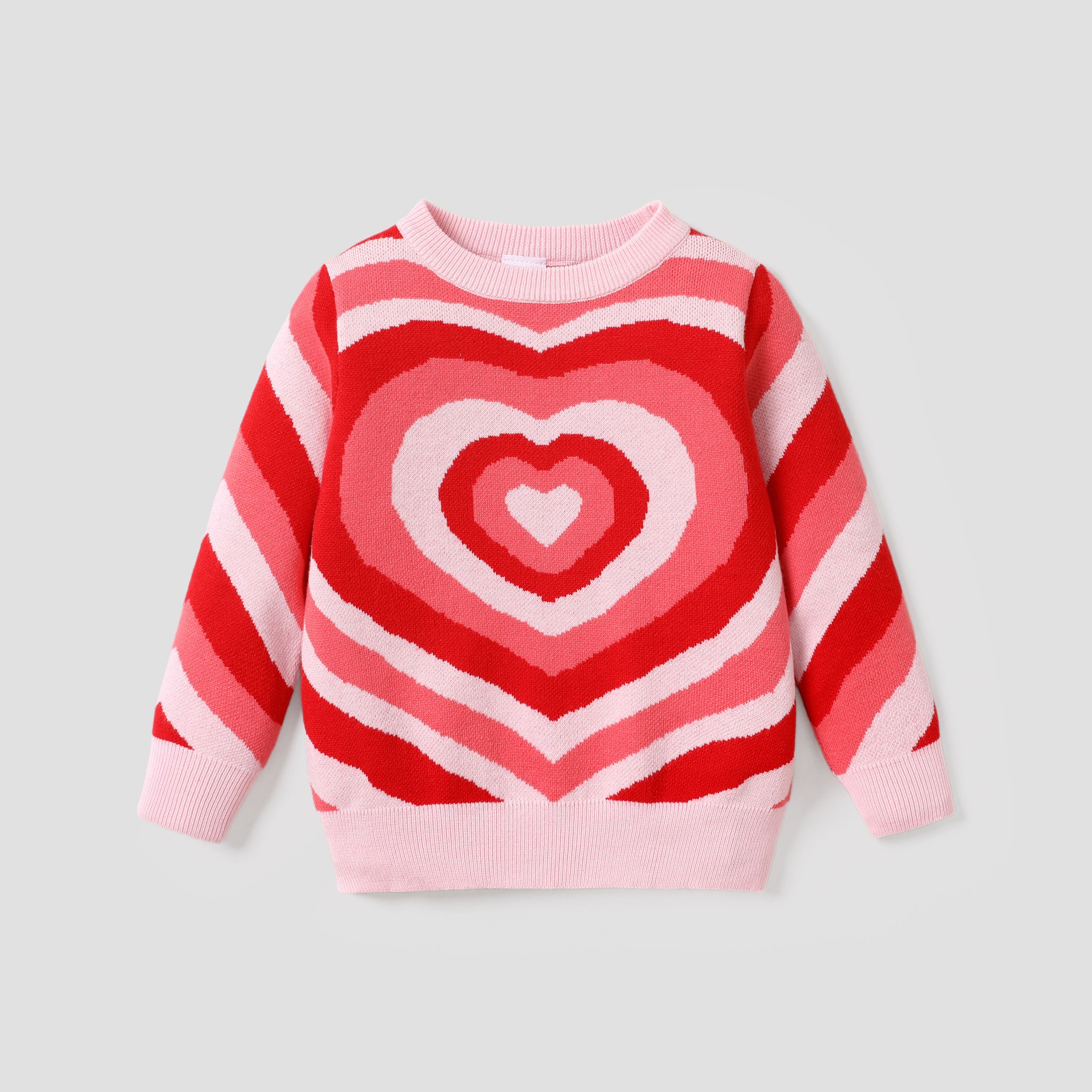 Enfant En Bas âge/Kid Girl Sweet Heart-shaped/Floral Pull