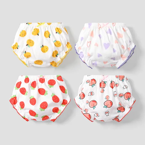 Baby/Toddler Girl Sweet Fruits and Vegetables Pattern Underwear