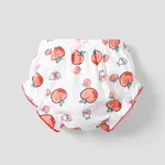 Baby/Toddler Girl Sweet Fruits and Vegetables Pattern Underwear Pink
