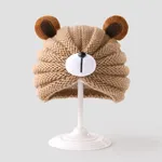 Baby/toddler Childlike Cute bear woolen hat Coffee