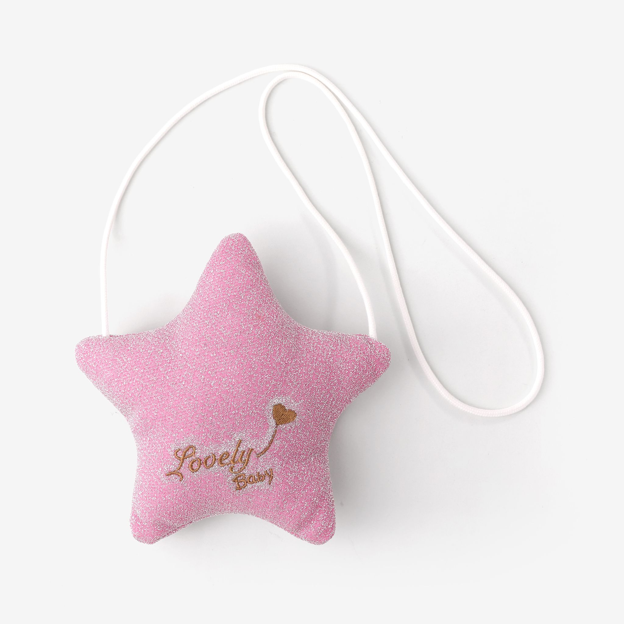 

Toddler/kids Stylish shiny five-pointed star crossbody bag