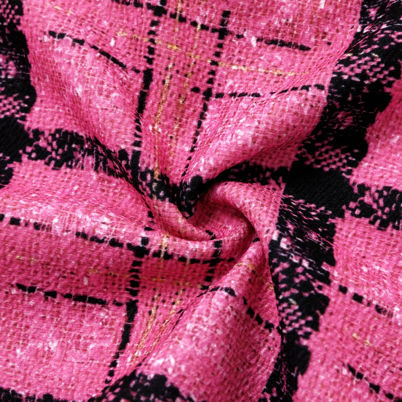 Barbie Bambini Ragazza Cerniera Tartan Vestiti rosa big image 1