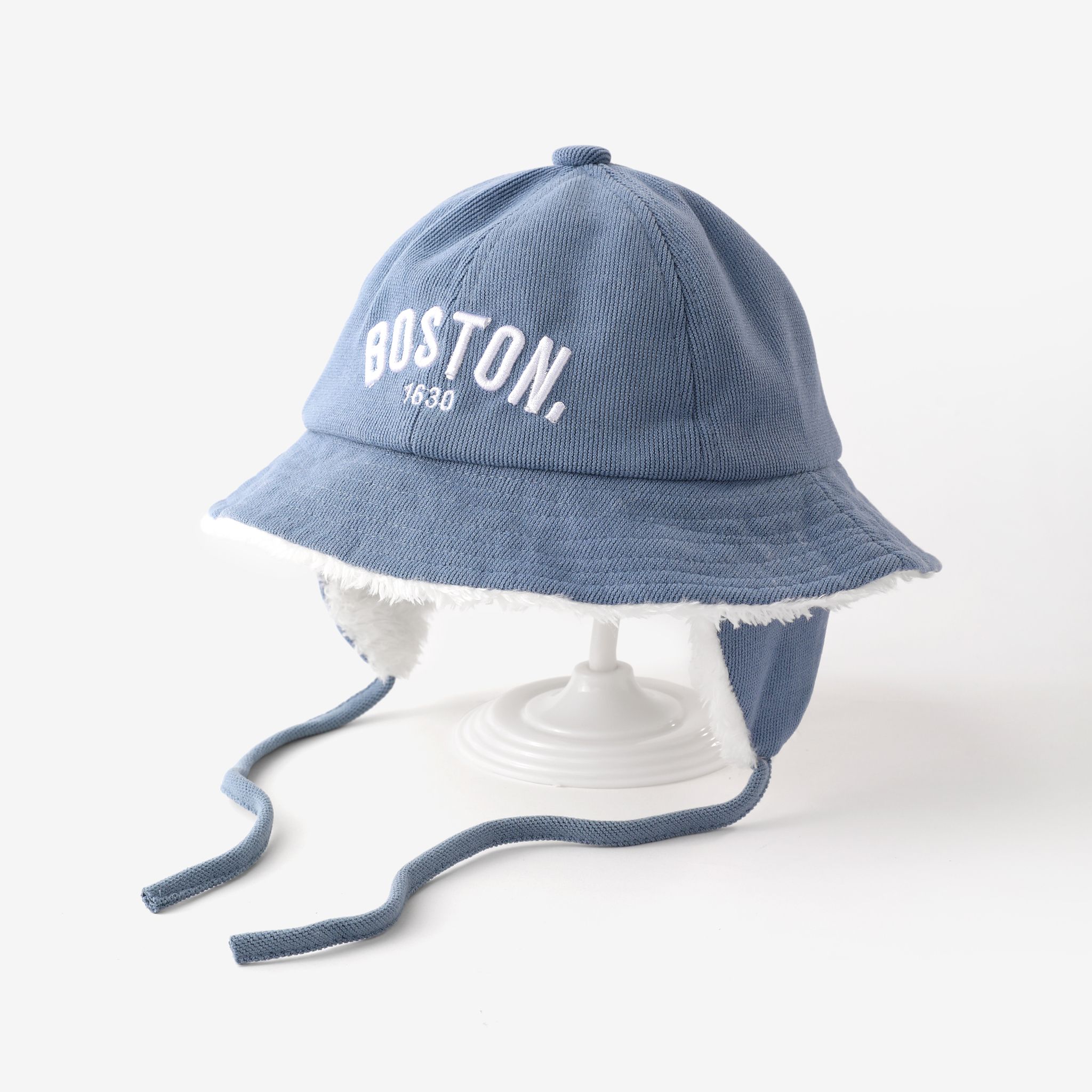 Baby/toddler Casual Corduroy Plus Velvet Ear Protection Hat
