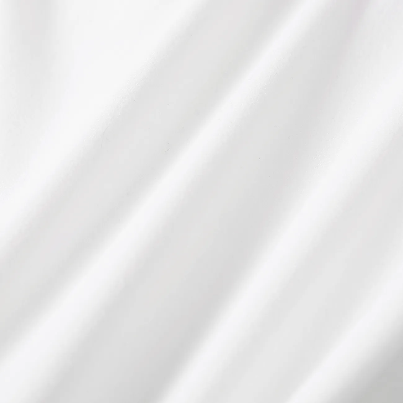 طفلة أرنب طباعة قصيرة الأكمام رومبير أبيض big image 1