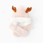 Toddler's Cute plush ear protection hat OffWhite