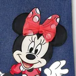 Disney Mickey and Friends Toddler Girl Three-dimensional Mesh Bow Denim Skirt  image 4