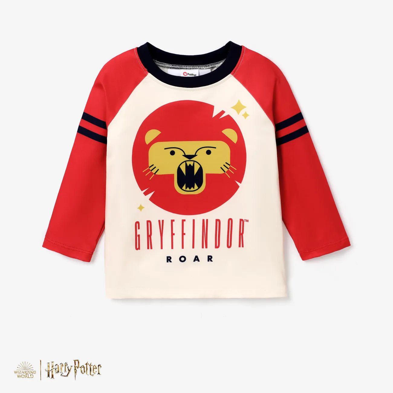 Harry Potter Toddler Girl/Boy Character Print Long-sleeve Pullover Sweatshirt Red big image 1
