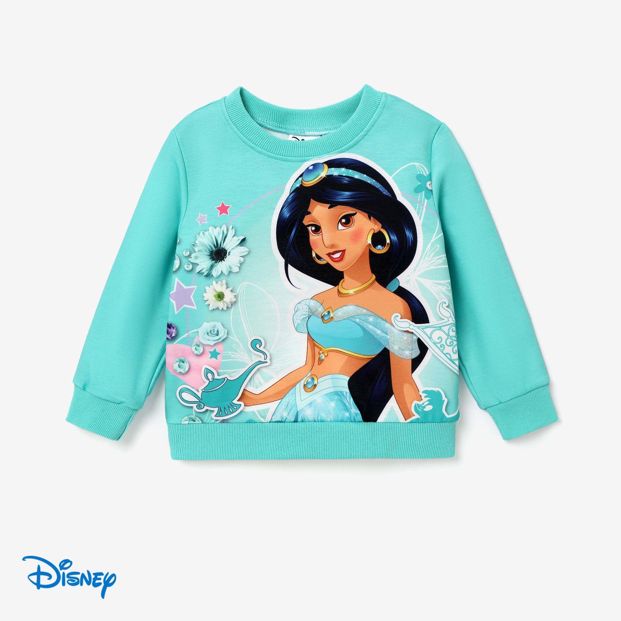 Disney Princess Toddler Girl Character Print Long-sleeve Sweatshirt