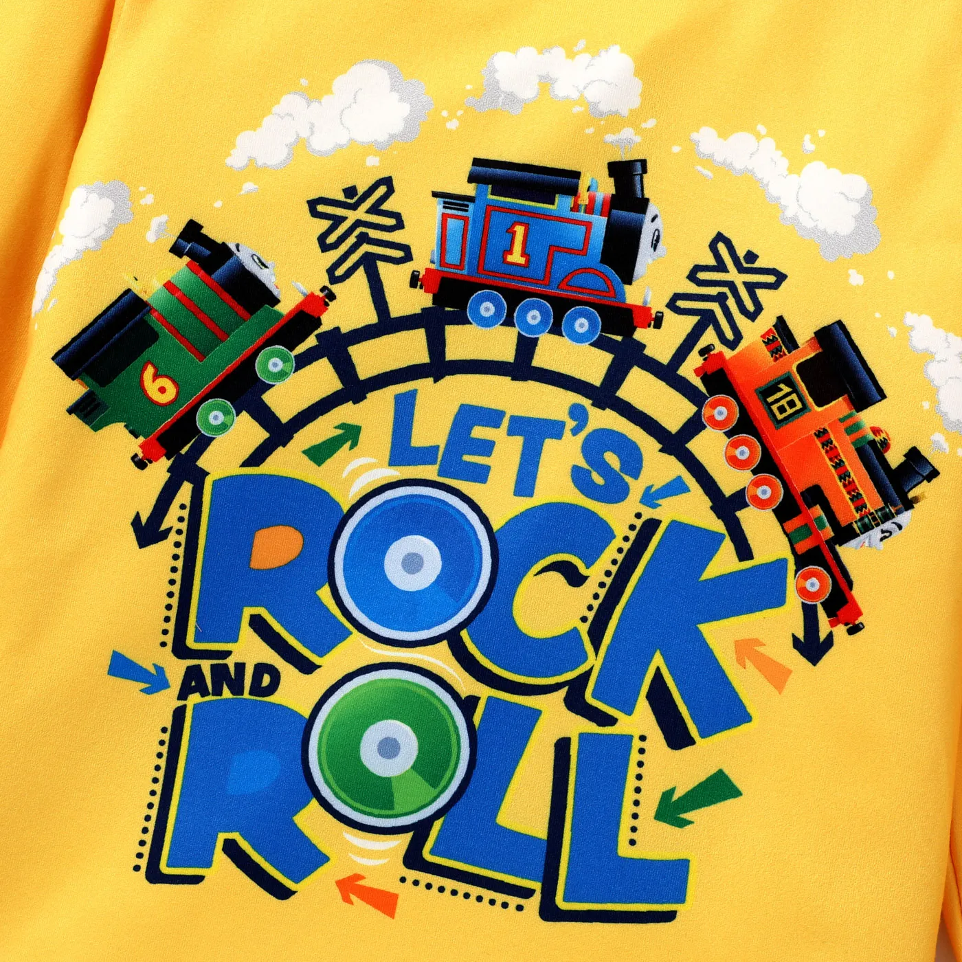 Thomas & Friends Digital Print Toddler Boy Long-sleeve T-Shirt  image 4