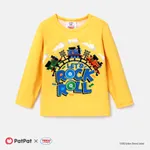 Thomas & Friends Criança Menino Infantil Manga comprida T-shirts Amarelo