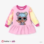 L.O.L. SURPRISE! Kid Girl Graphic Print Long-sleeve Top and Pants Set 
 Light Pink