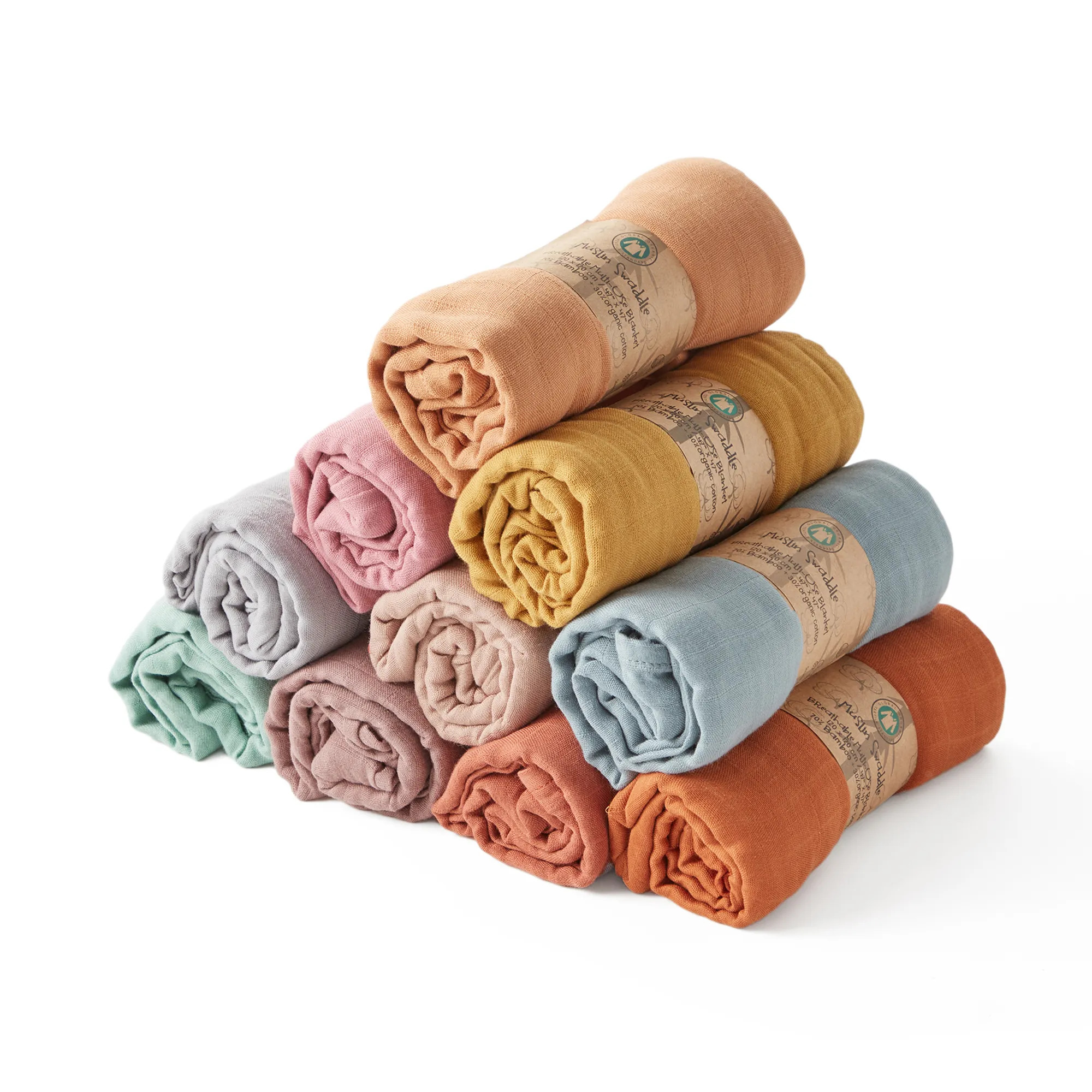 Baby Bamboo Cotton Swaddle Blanket