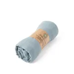 Baby Bamboo Cotton Swaddle Blanket Blue