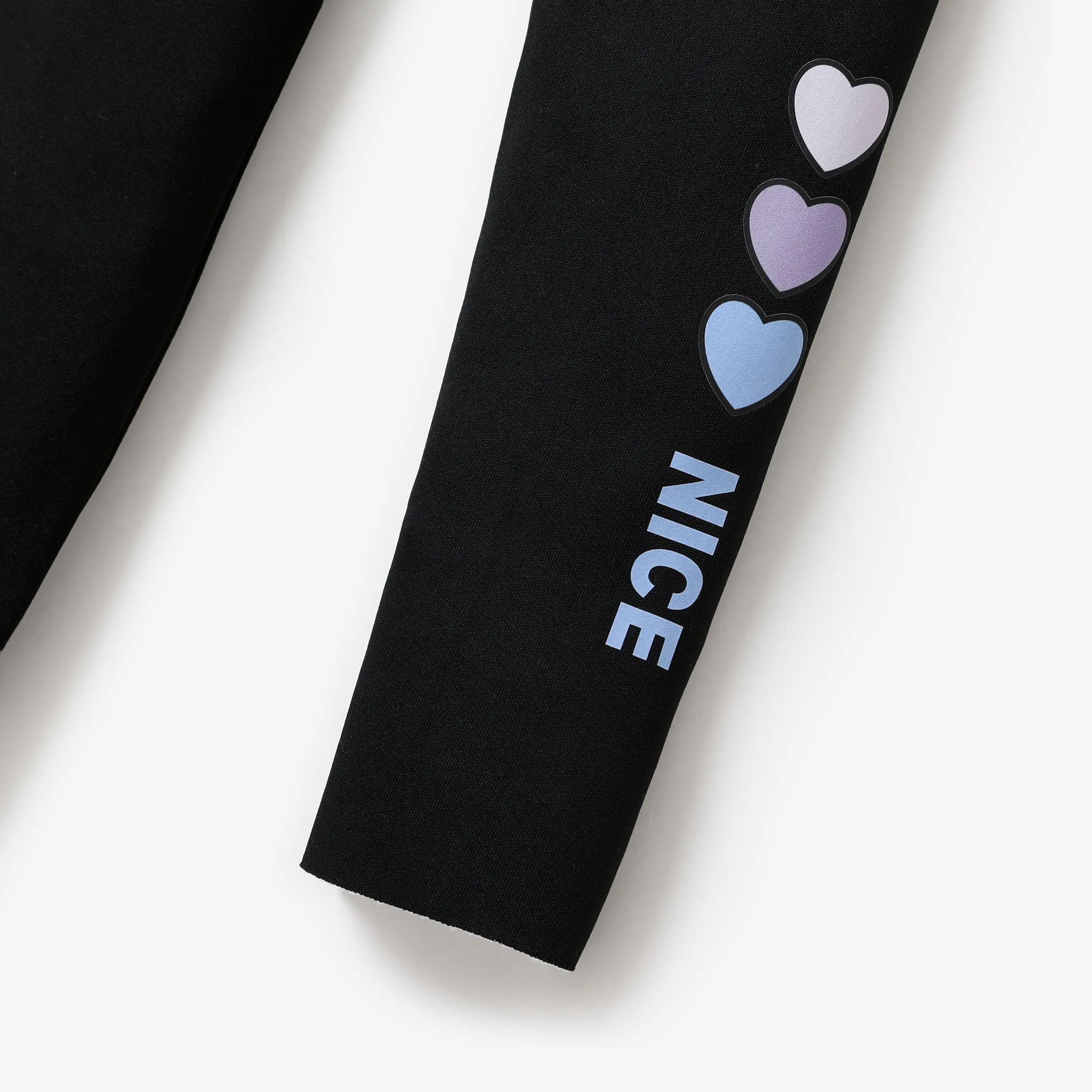 Toddler/kids Velvet elastic shark pants/yoga pants Black image 4
