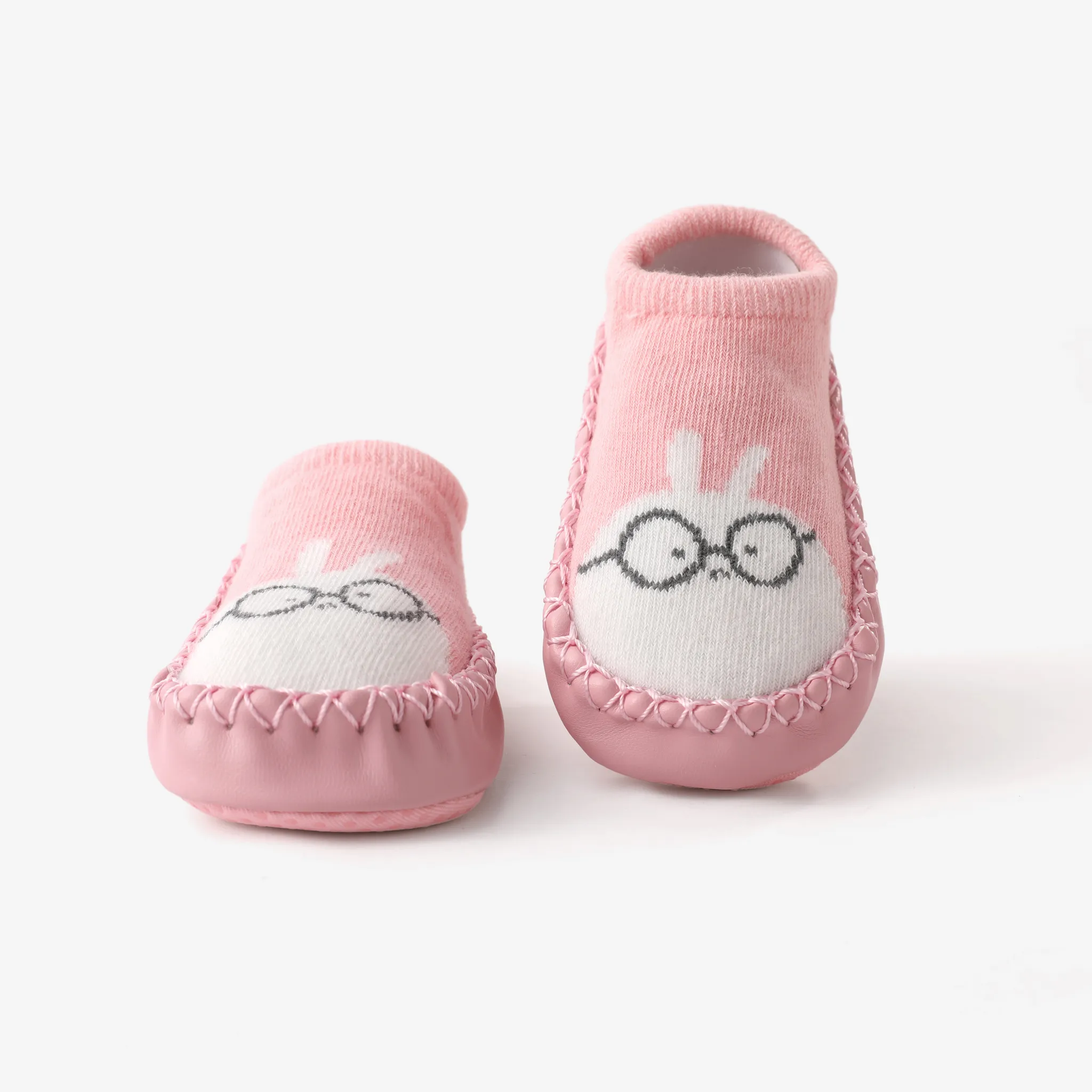 Baby & Toddler Cartoon Animal Print Soft Sole Prewalker Shoes