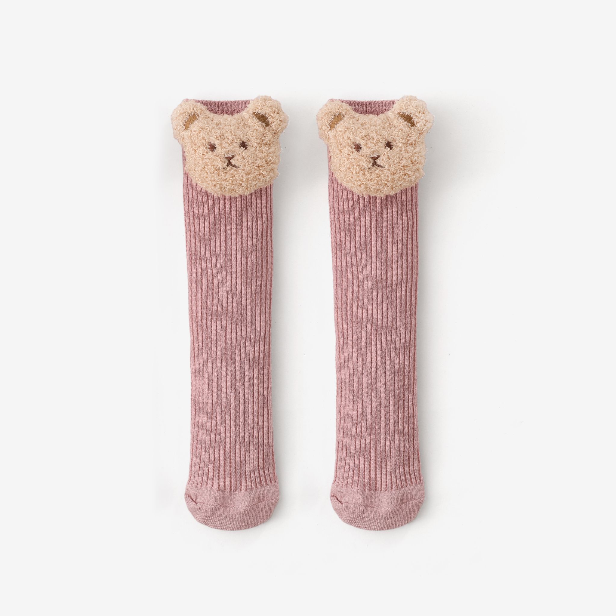 Toddler/kids Bear Doll Striped Stockings