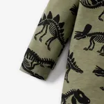 Baby Boy Basic Dinosaur Pattern Long Sleeve Jumpsuit  image 5
