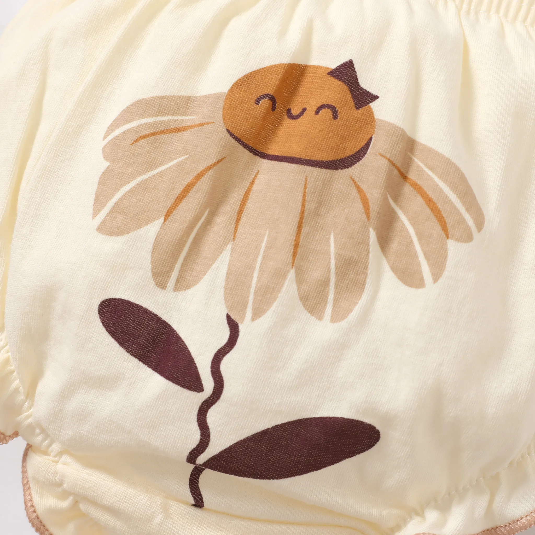 4-Pack Baby/Toddler Girl Sweet Adorable Pattern Cotton Underwear  image 4