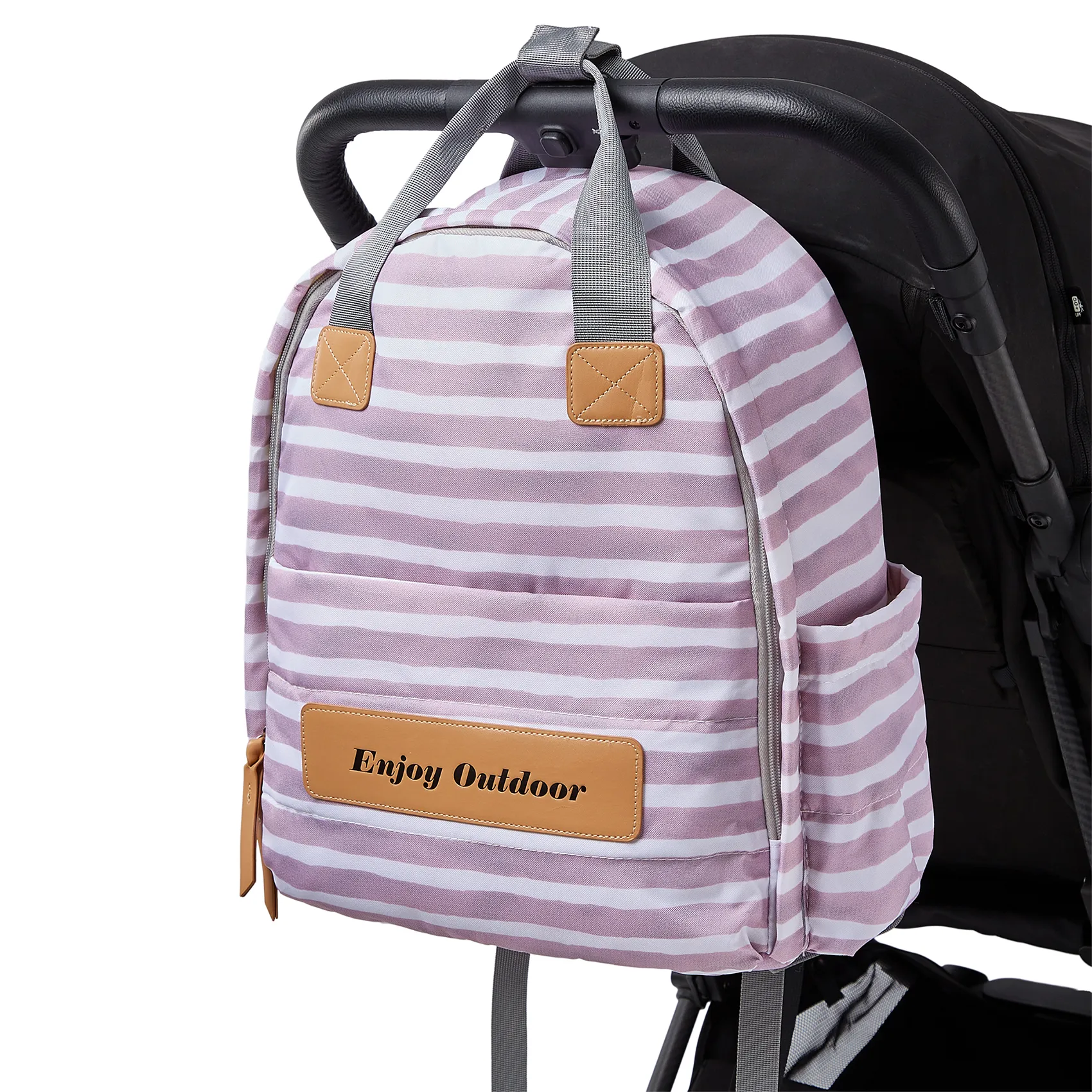 Multi-functional And Waterproof Mommy Backpack With Large Capacity For Diapering Essentials And Leisure