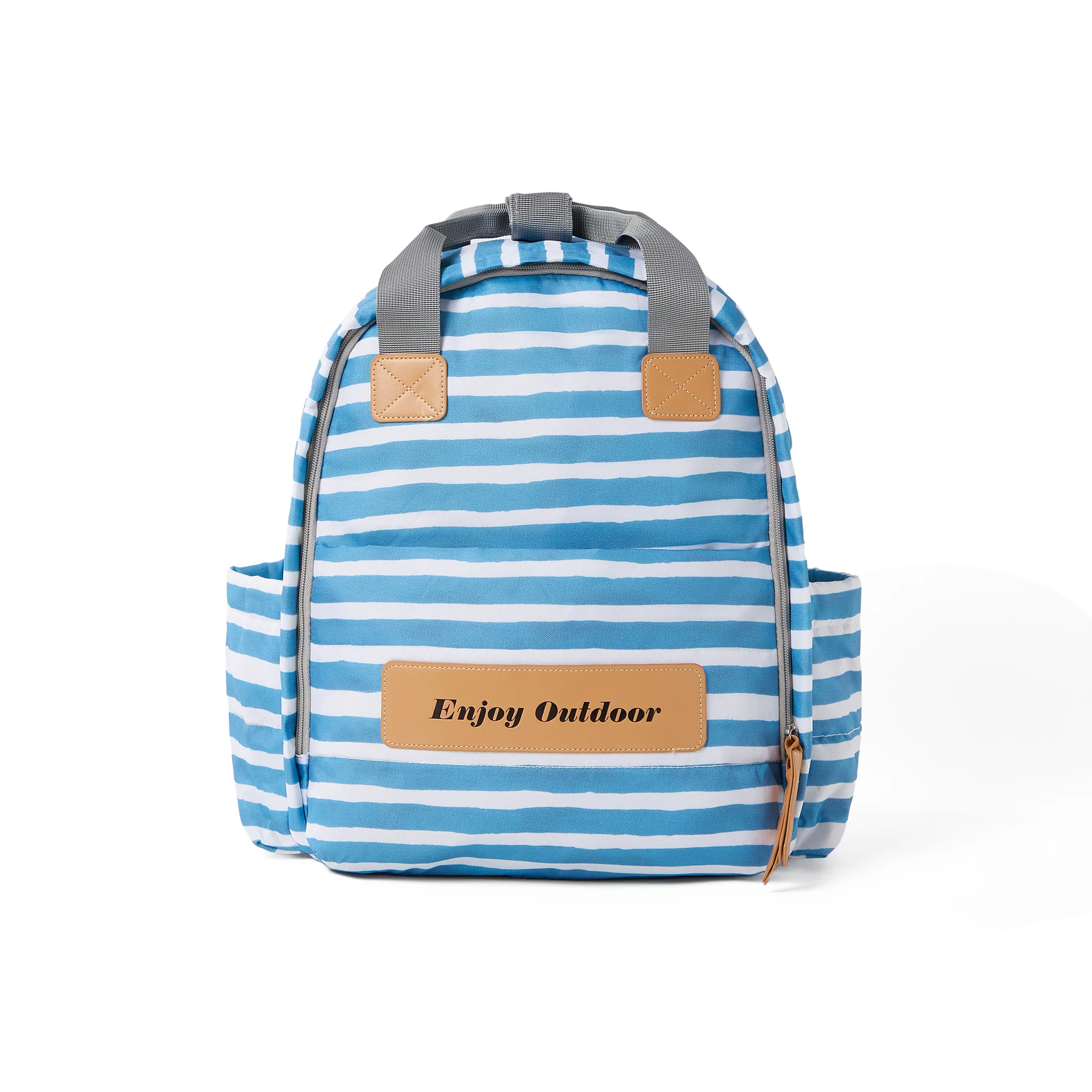 Mochila Multifuncional e à Prova D'Água com Grande Capacidade para Fraldas Essenciais e Lazer Azul image 3