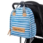 Multi-functional and Waterproof Mommy Backpack with Large Capacity for Diapering Essentials and Leisure Blue