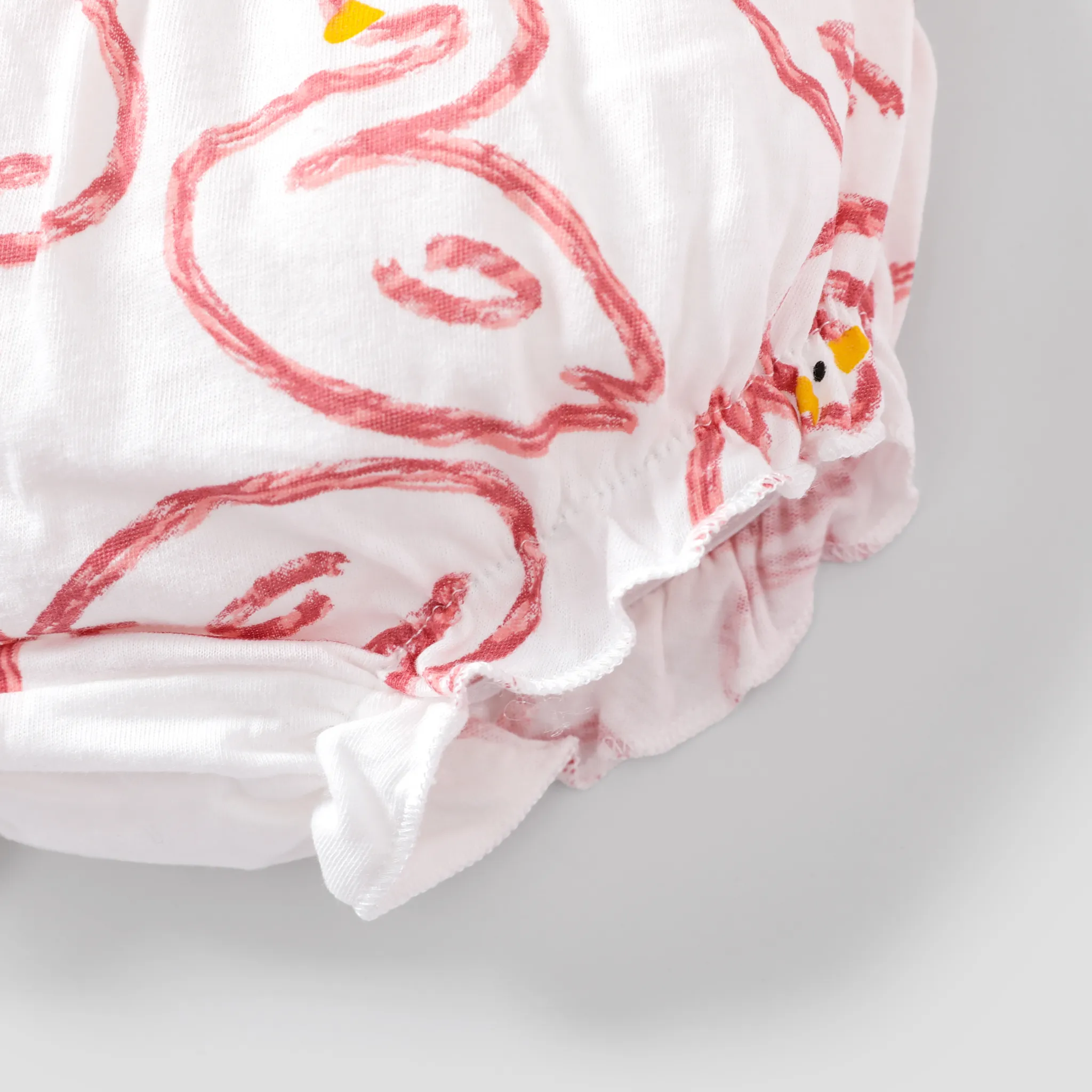 4-Pack Baby/Toddler Girl Sweet Adorable Pattern Cotton Underwear Multi-color image 6