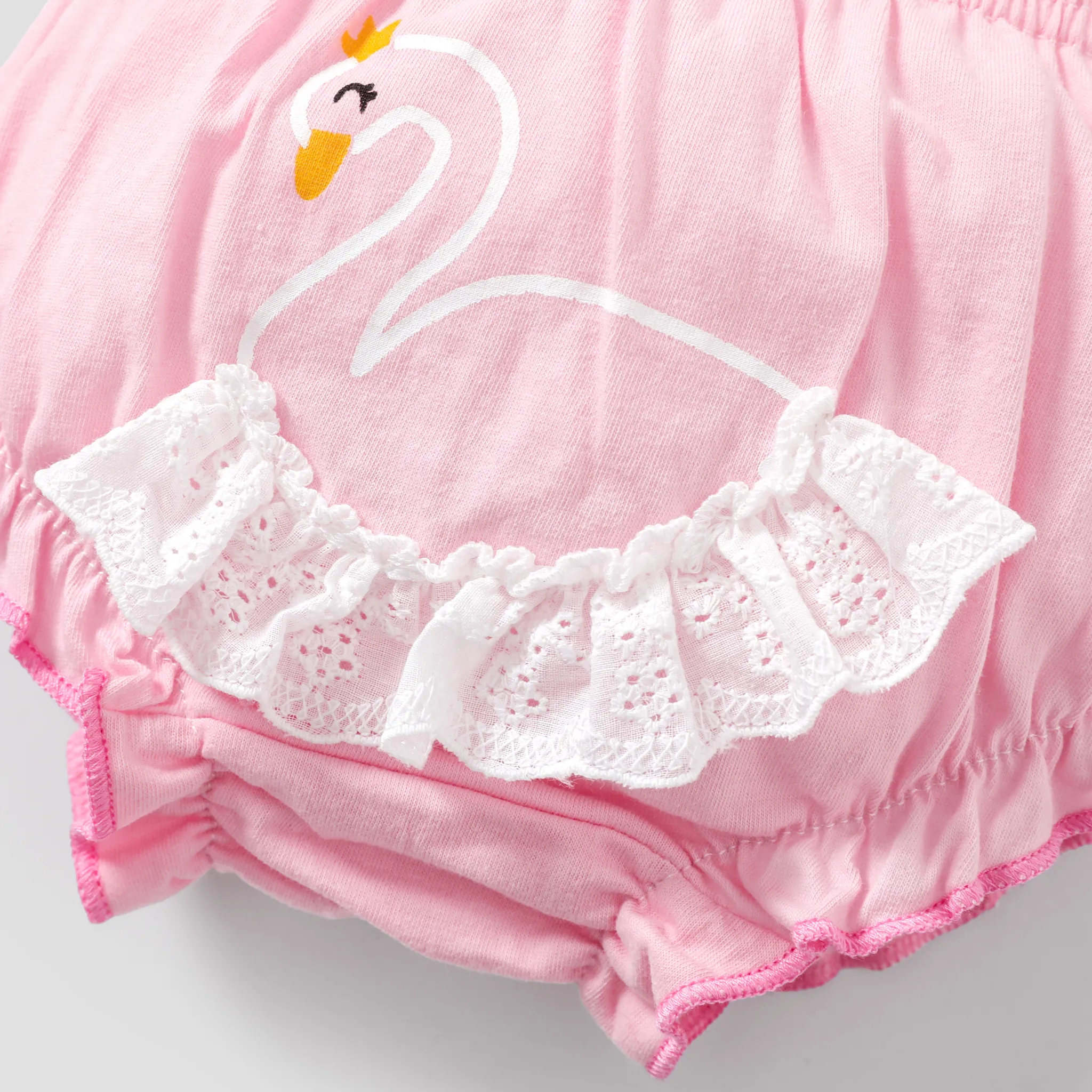 4-Pack Baby/Toddler Girl Sweet Adorable Pattern Cotton Underwear Multi-color image 4