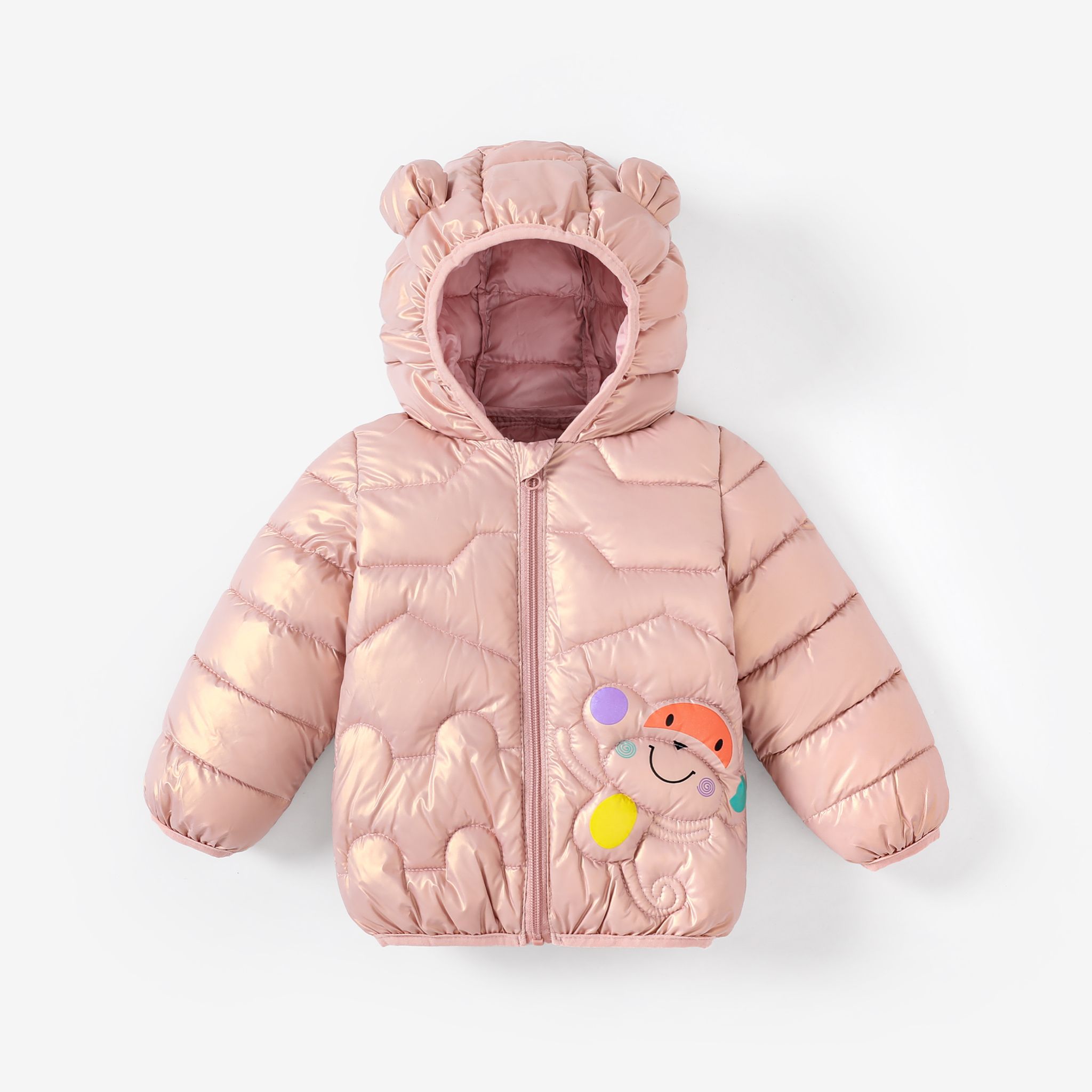

Baby/Toddler Girl/Boy Childlike Monkey Pattern Hooded Coat
