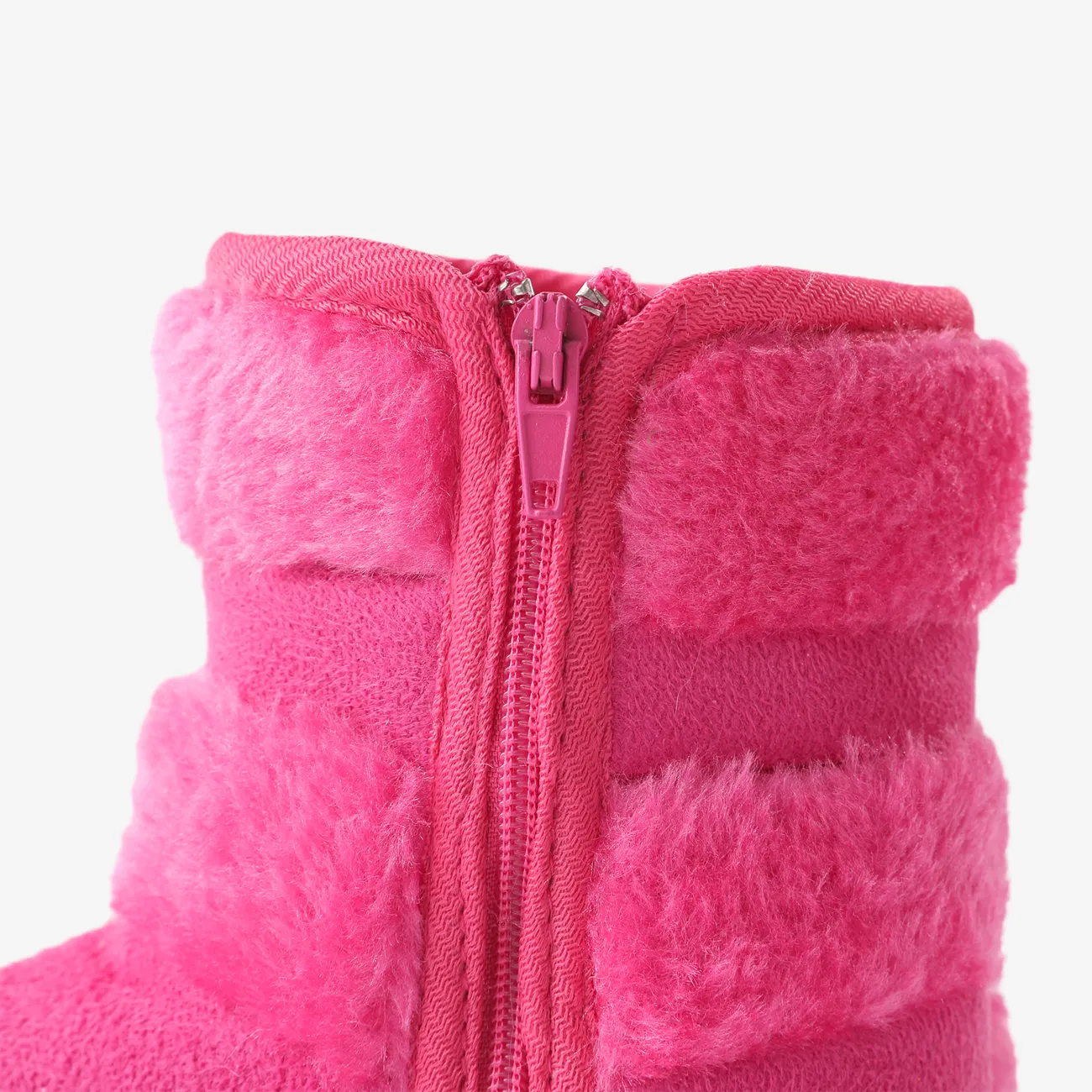 Toddler & Kids Pompom Decor Fleece Snow Boots Rosy big image 1