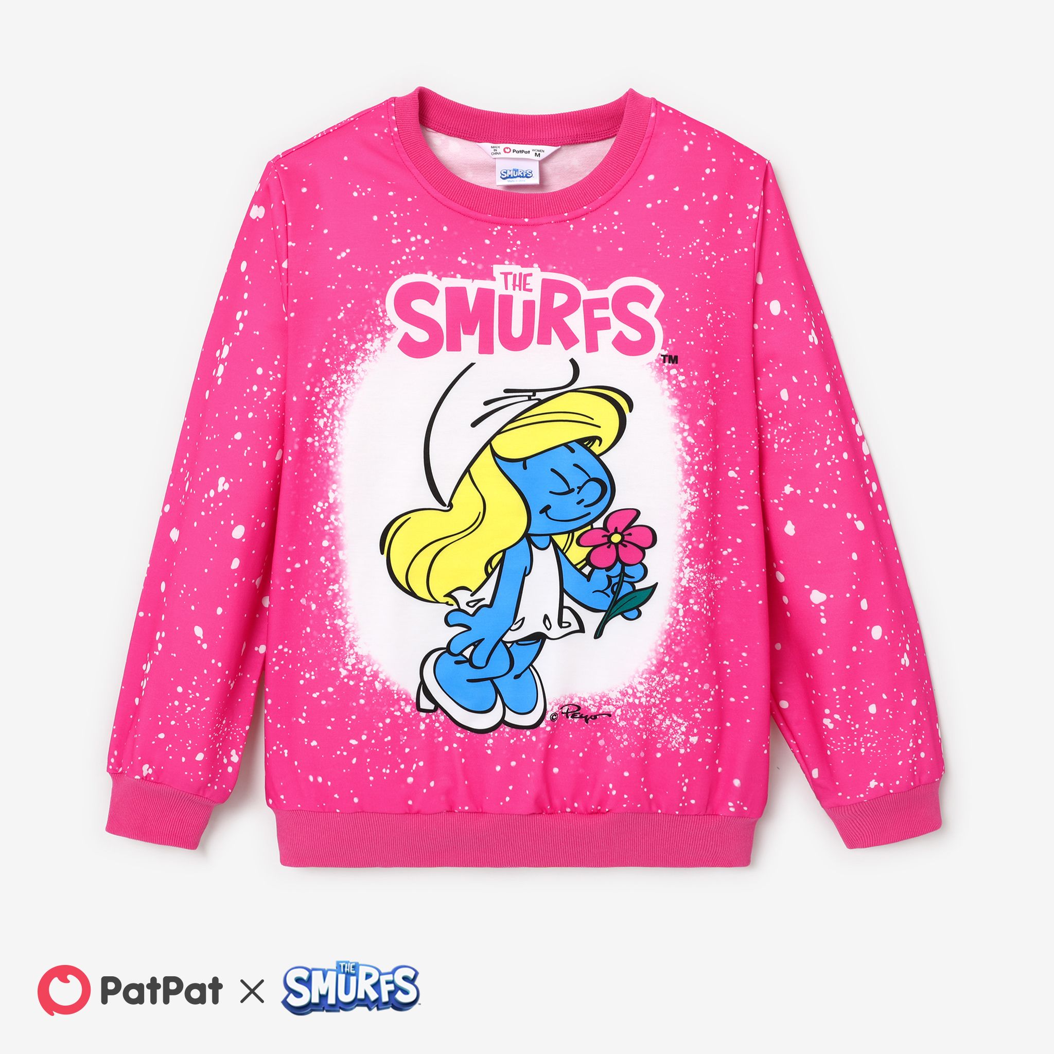 The Smurfs Family Matching Graphic Long-sleeve Sweatshirt