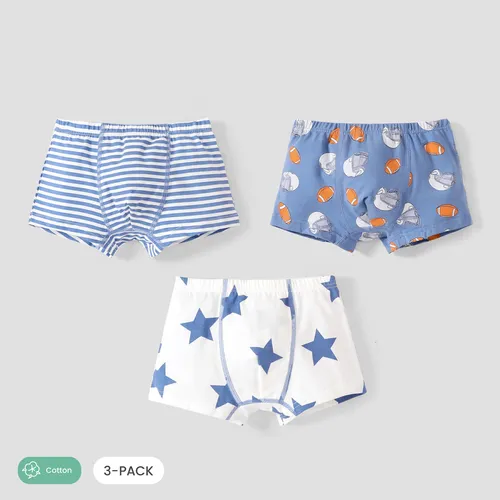 3PCS Boy’s Casual Ball Underwear Se