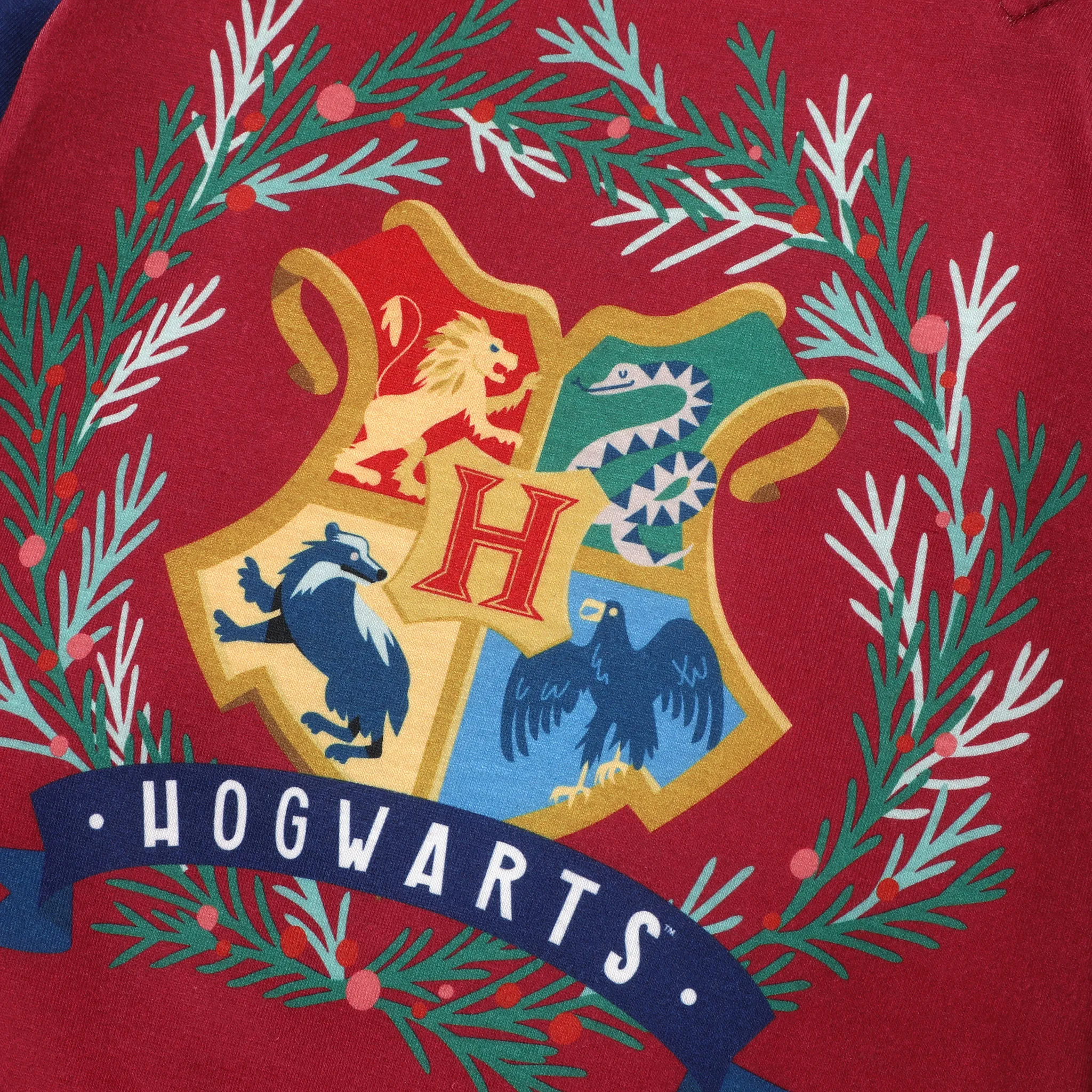 Harry Potter Christmas Family Matching Character Print Long-sleeve Pajamas Sets (Flame Resistant) Multi-color image 2
