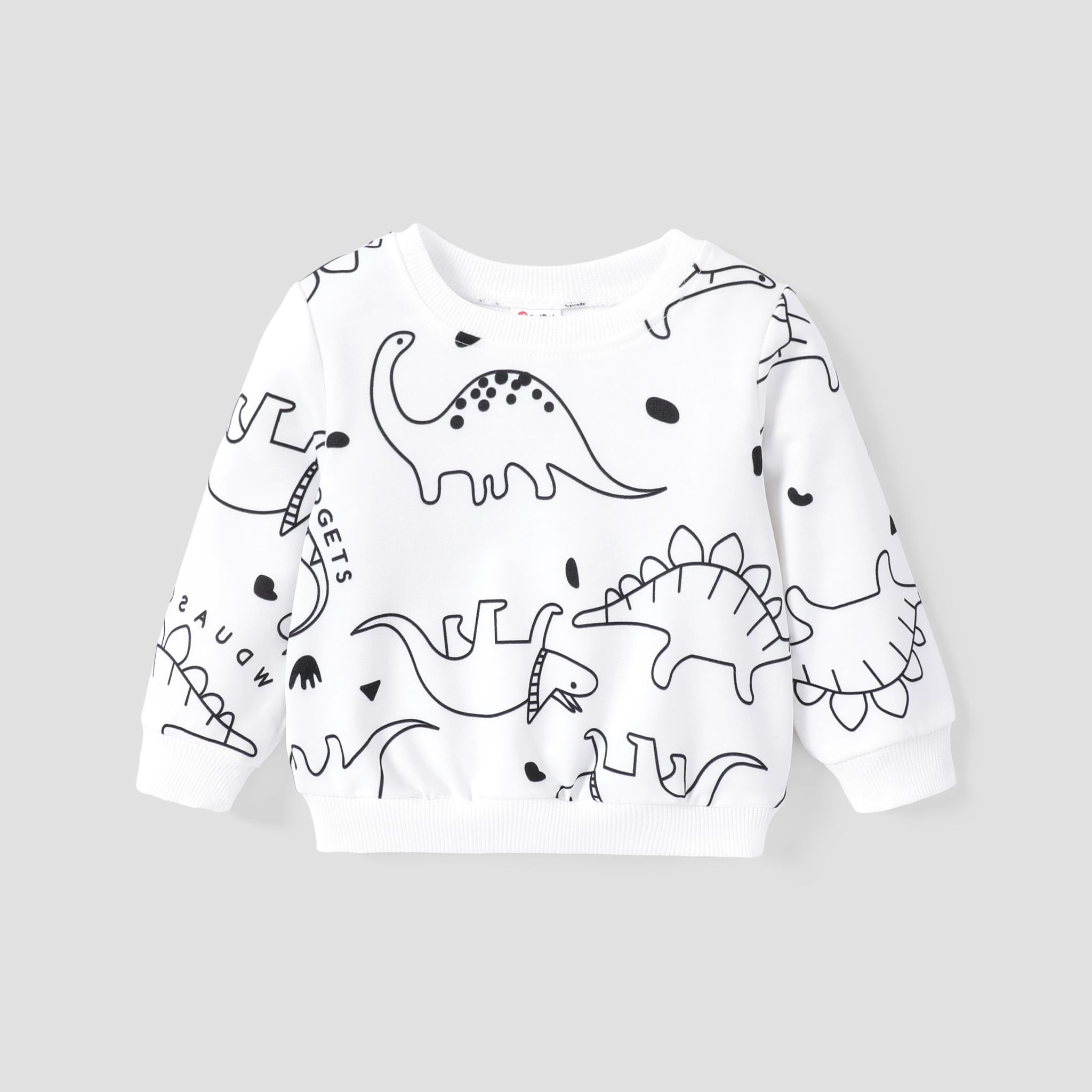 Bébé Fille/Garçon Dinosaure Animal Pullover Top