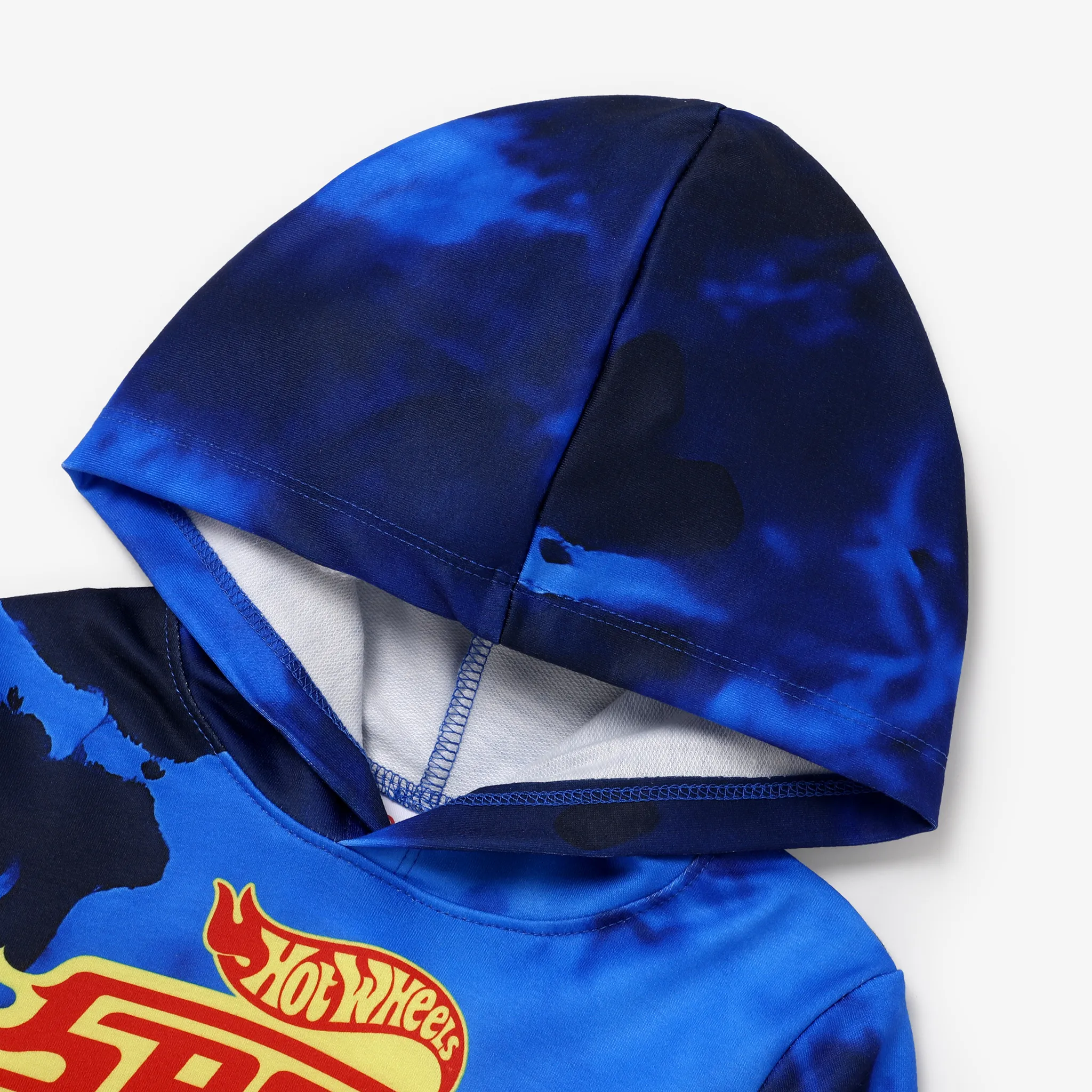 Hot Wheels Kid Boy Letter Print Long-sleeve Jacket  Blue image 2