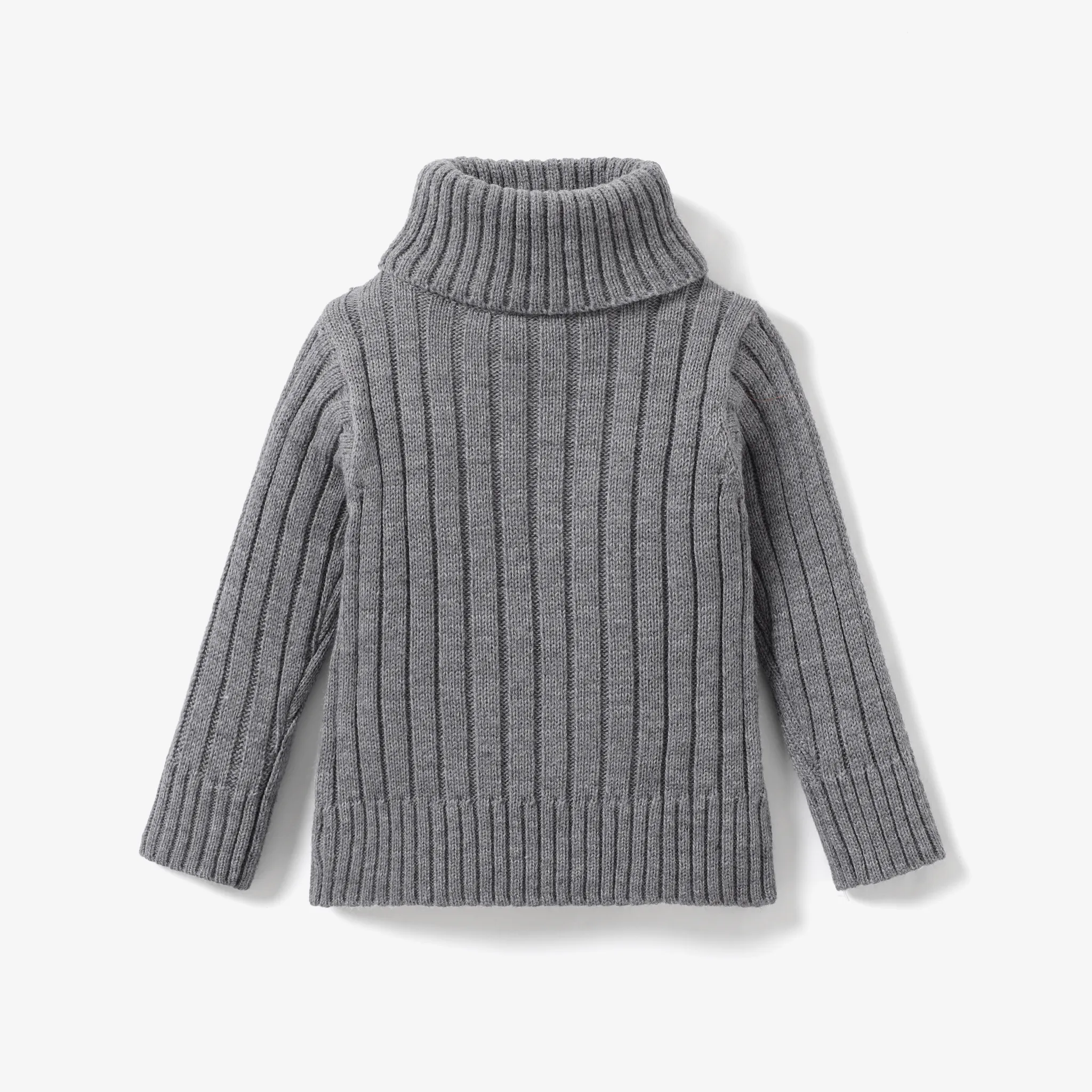 Baby/Toddler Girl/Boy Basic Solid color High Neck Sweater
