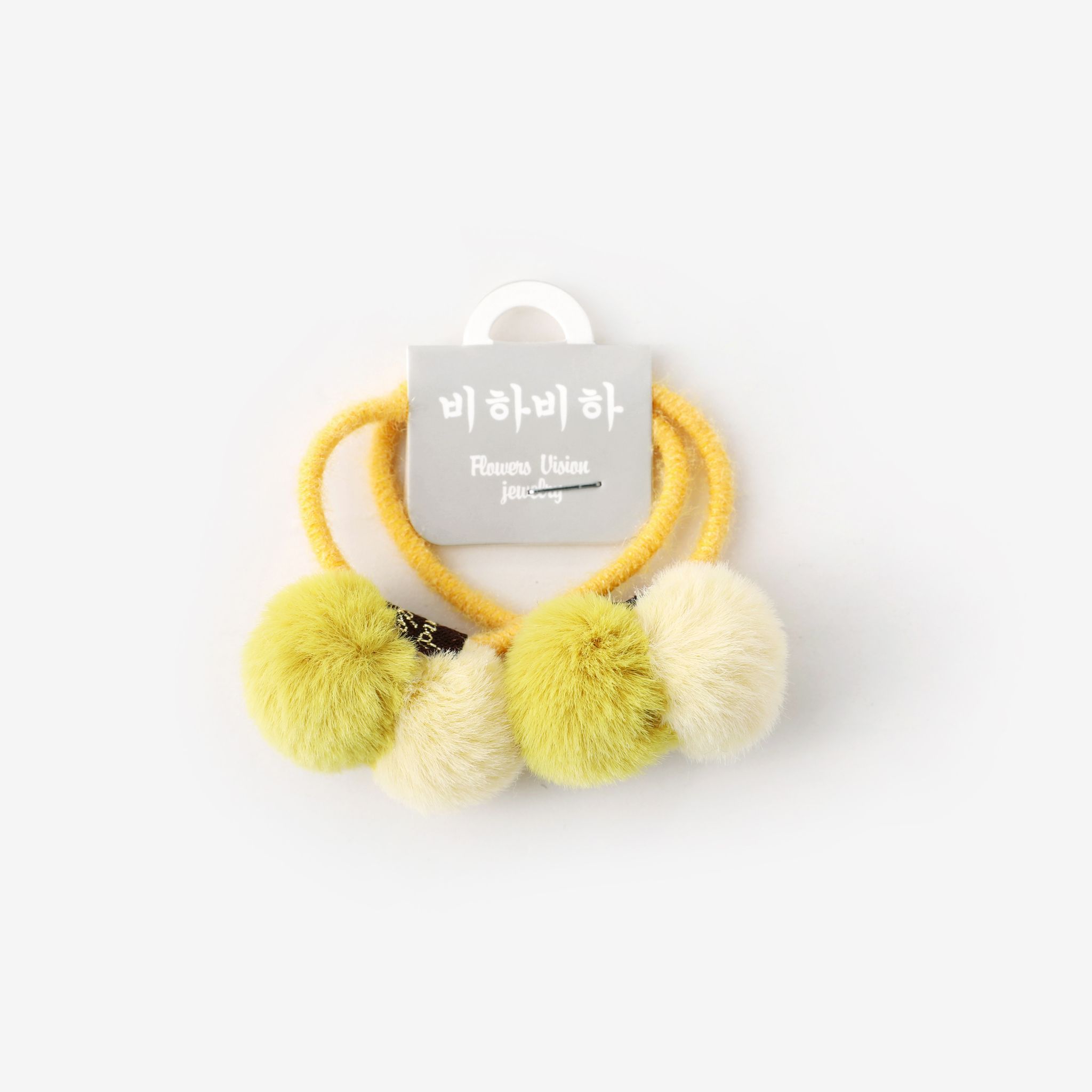 

2-pack Toddler/kids Sweet Double hair ball hair rope