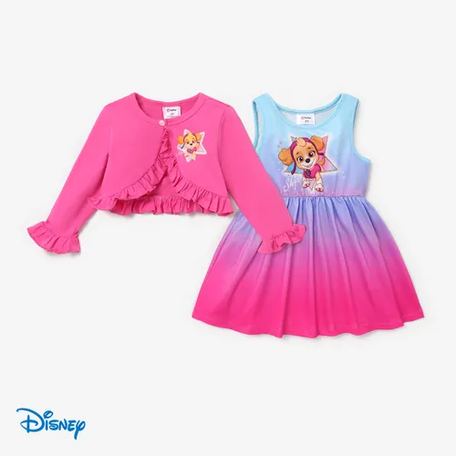 PAW Patrol Toddler Girl Graphic Long-sleeve Ruffle Top and Dress Set 