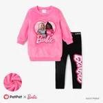 Barbie Plush Embroidered Long-sleeve Top or Tight Leggings  image 6