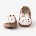 Baby/toddler Childlike Plush bunny floor socks Coffee