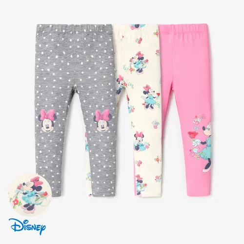 Disney Mickey and Friends Toddler Girl Floral Print Leggings