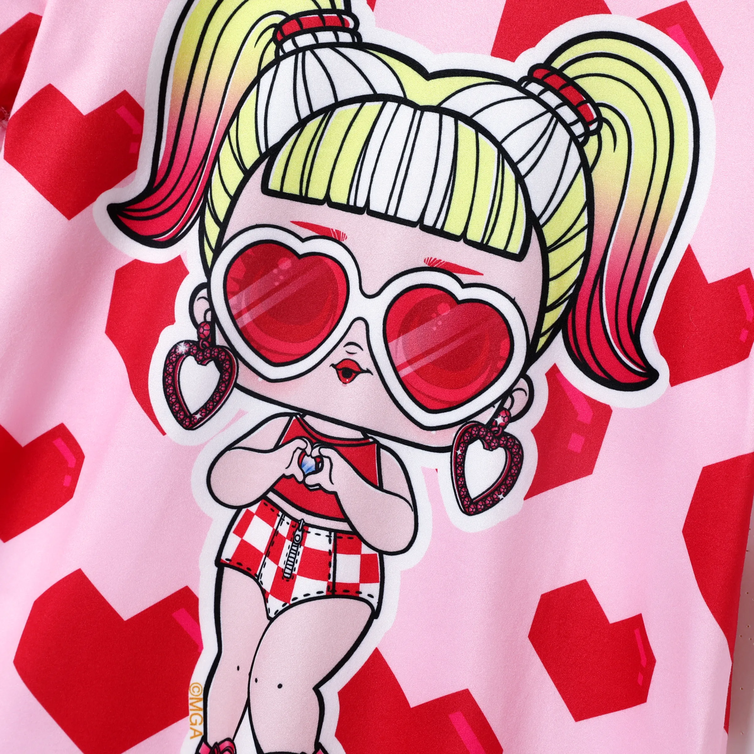 L.O.L. SURPRISE! MOM and Girl Valentine's Day Love Dress  image 3