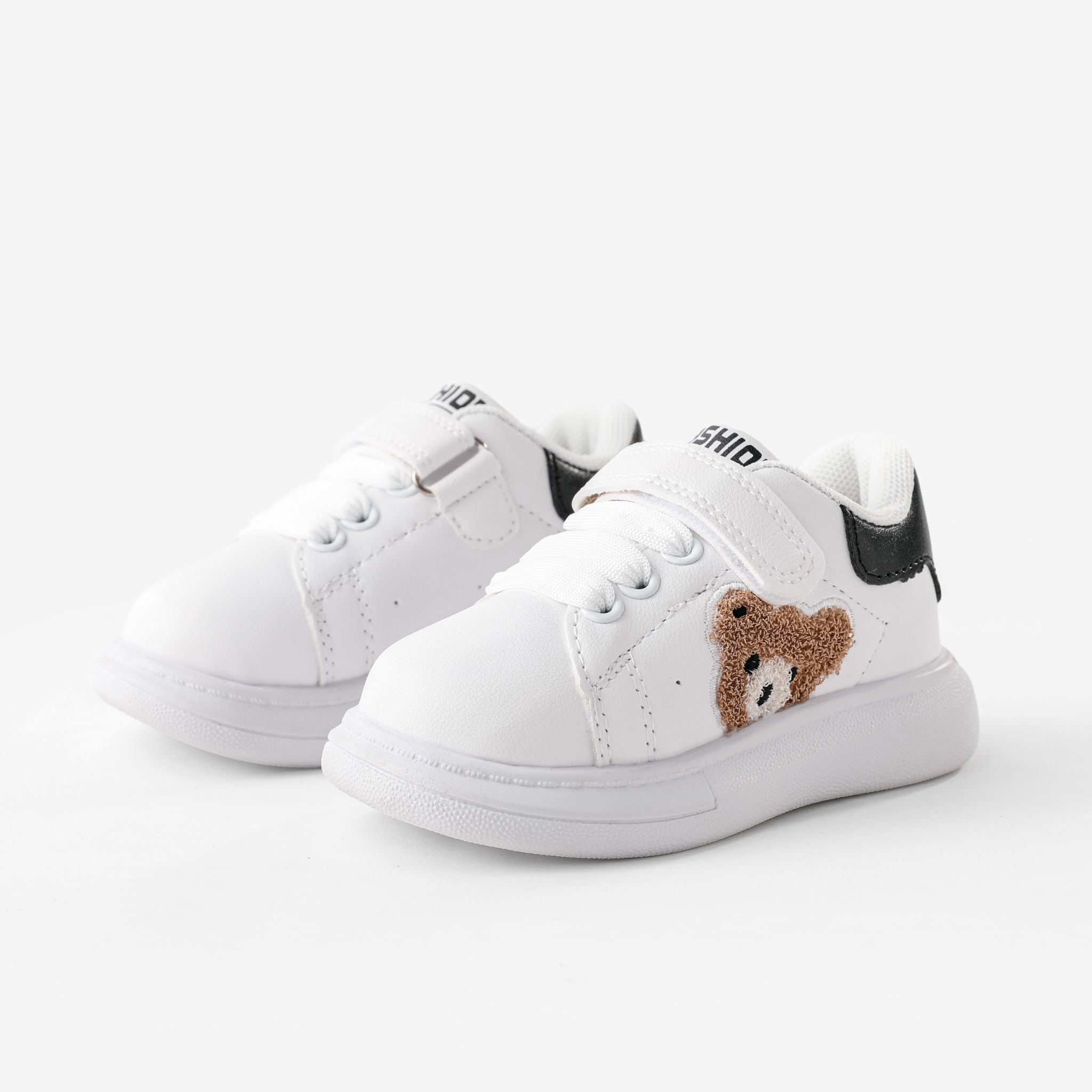 Toddler And Kids Casual Animal Bear Pattern Velcro Sports Shoes