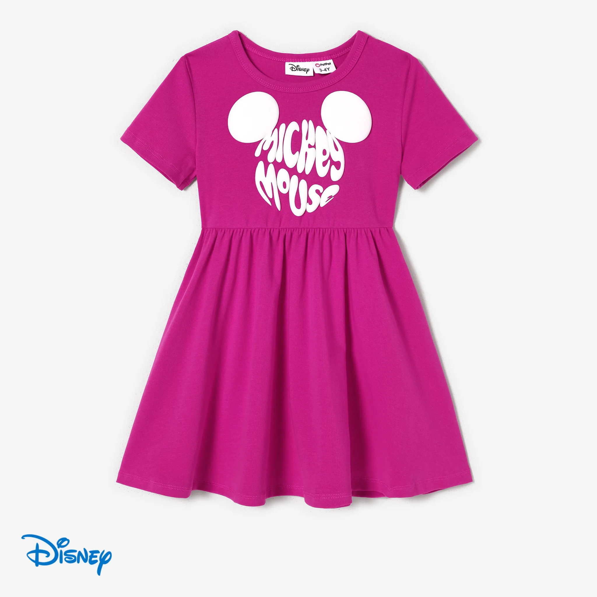 Disney Mickey and Friends Mommy and Me Character Puff Print Dress Multi-color image 6
