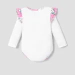 Disney Mickey and Minnie baby girl character pattern one-piece jumpsuit or all-over patterned pants  image 5