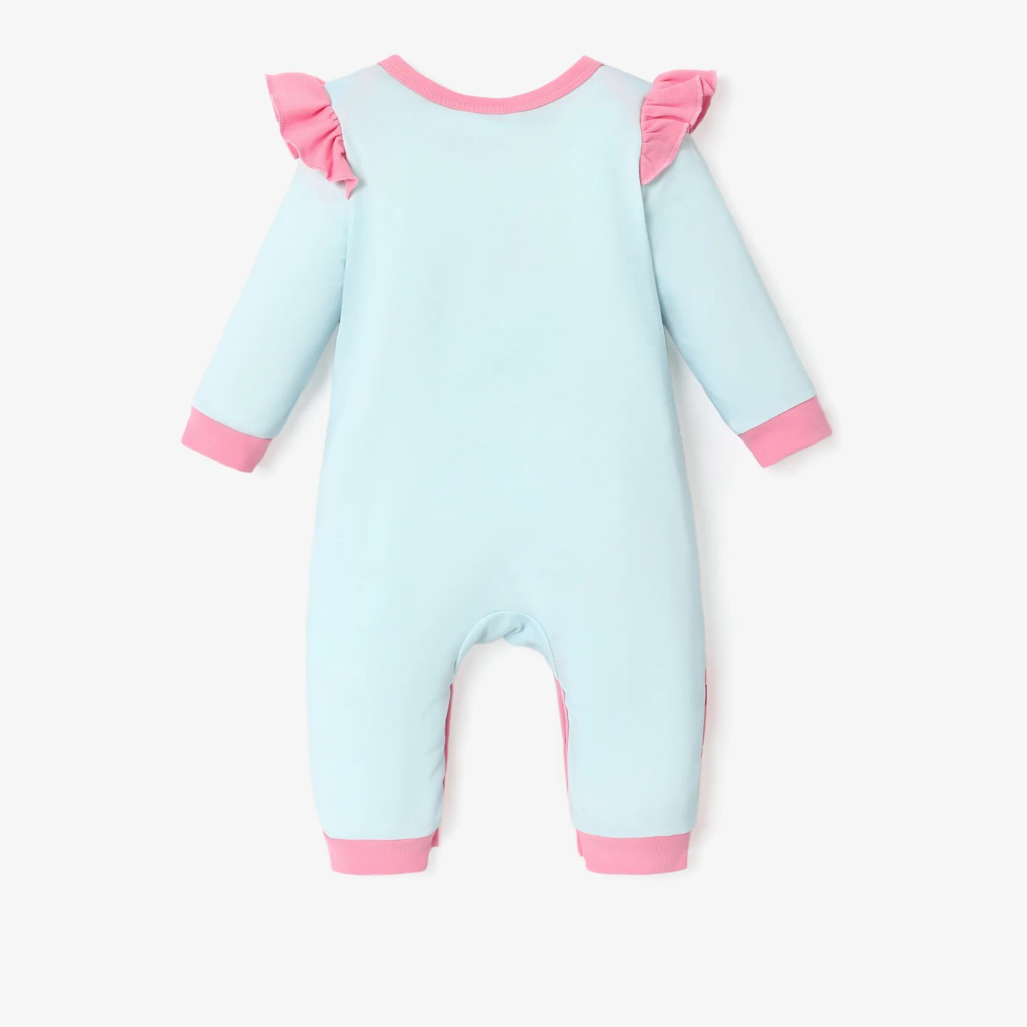 Disney Princess Baby Girl Naia™ Character Print Ruffled Long-sleeve Jumpsuit  image 2