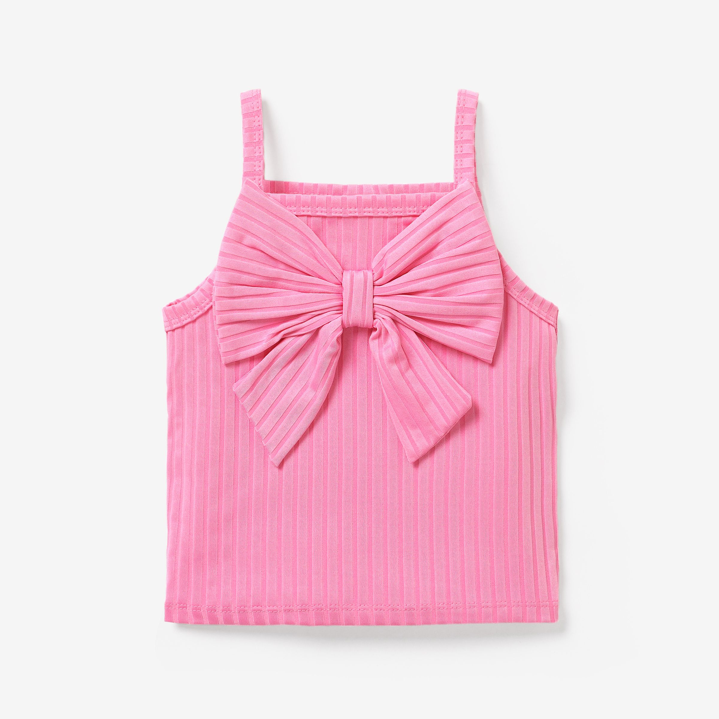 Toddler Girl Sweet Bowknot Design Camisole Top
