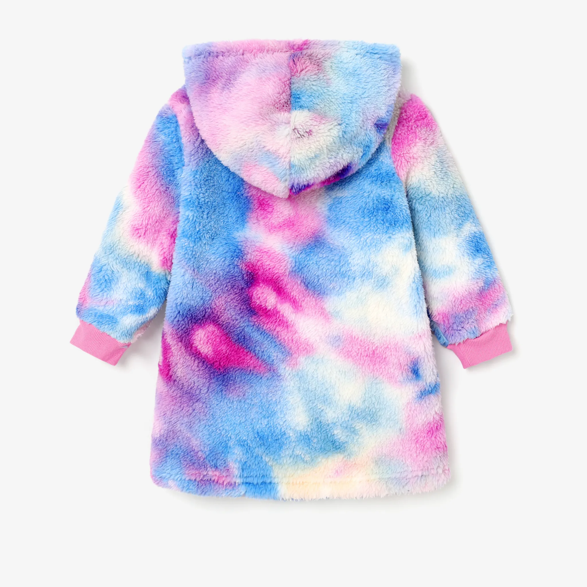 Barbie Toddler Girl Letter Pattern Long-sleeve Hooded Top  pinkpurple image 2