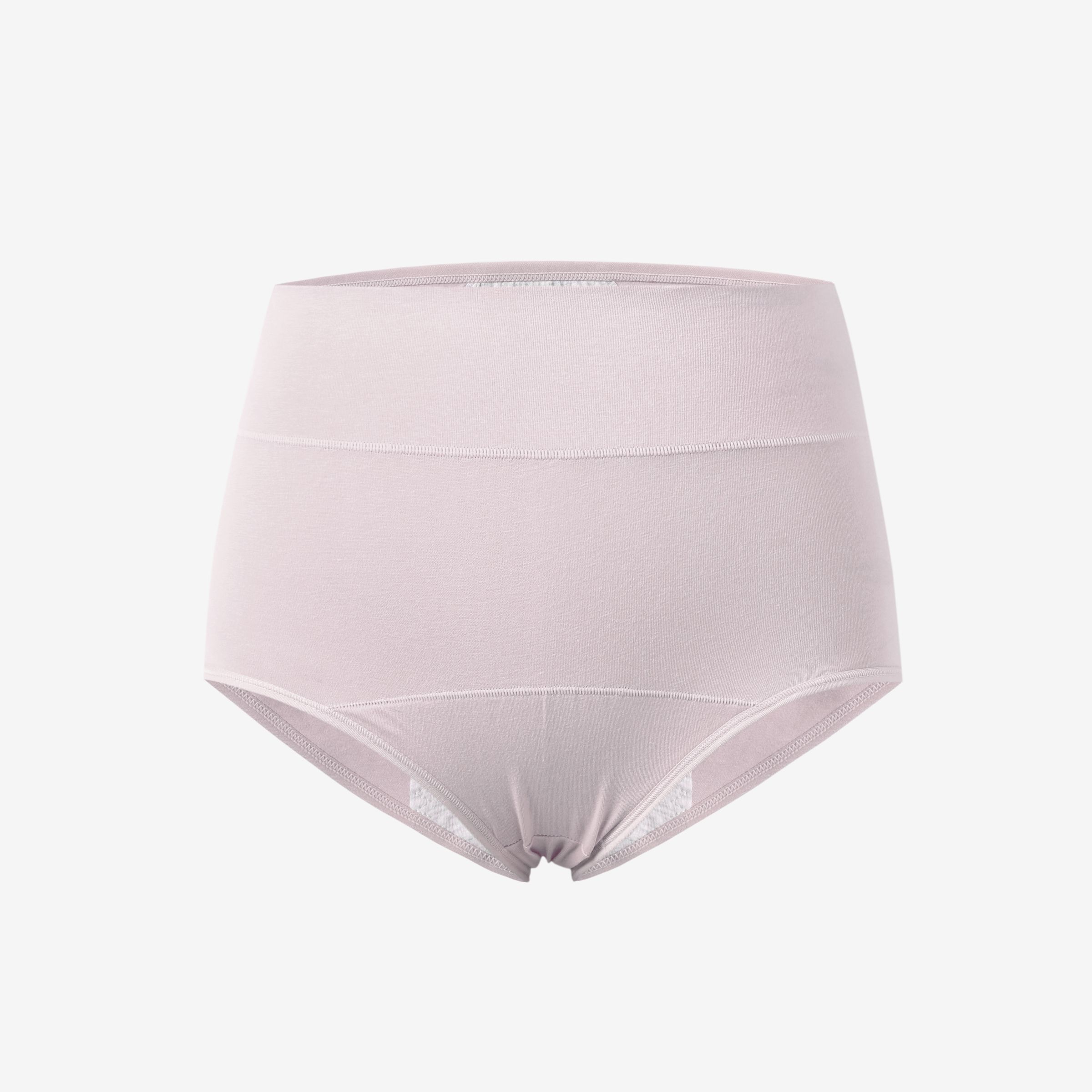 Women's Cotton Physiological Underwear - Solid Color, Leak-Proof