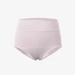 Women's Cotton Physiological Underwear - Solid Color, Leak-Proof Grey