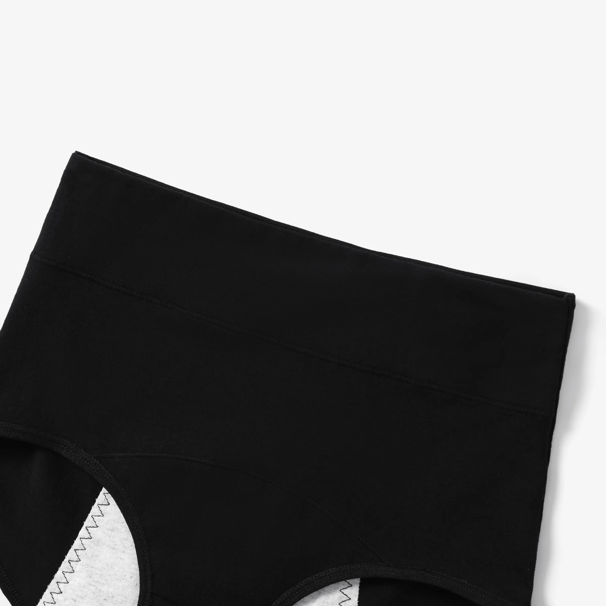 Women's Cotton Physiological Underwear - Solid Color, Leak-Proof  image 2